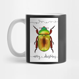 Christmas Beetle Mug